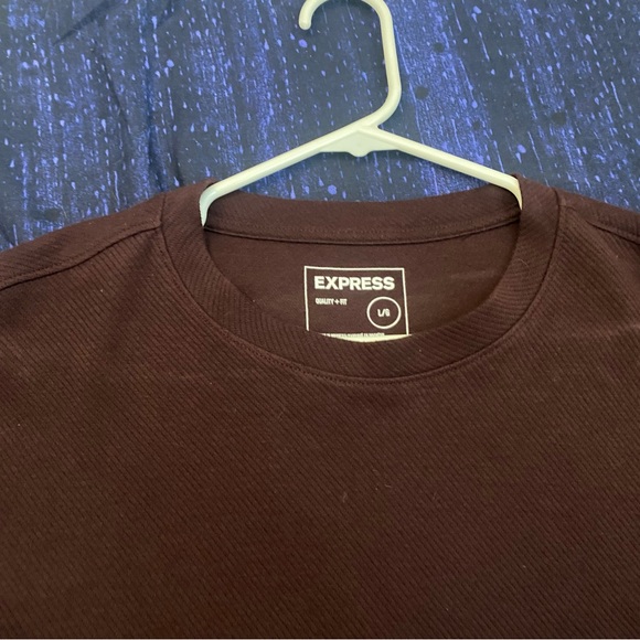 Express Quality and Fit -Large - Burgundy - sweatshirt - Picture 5 of 5